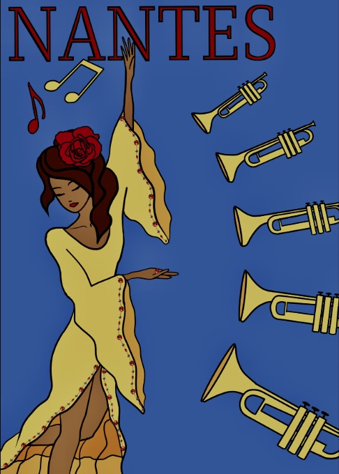 Nantes - Rhythm Poster